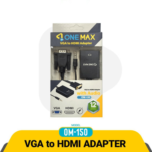 تبدیل VGA به HDMI مدل ONE MAX OM150