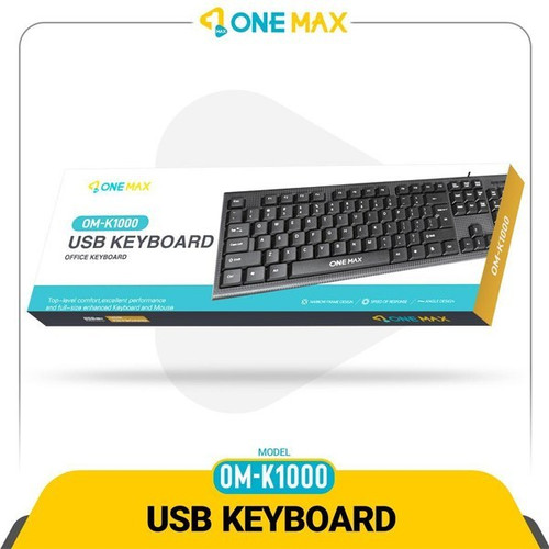 کیبورد باسیم وان مکس مدل ONEMAX OM-K1000