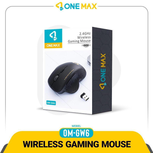 موس بی سیم گیمینگ 6کلید سایلنت وان مکس مدل OM-GW6A