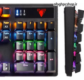 کیبورد گیمینگ مکانیکال RGB جدل KL-100