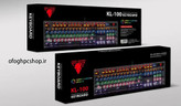 کیبورد گیمینگ مکانیکال RGB جدل KL-100