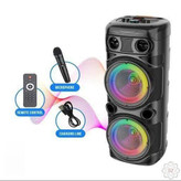 اسپیکر بلوتوث 2*8 اینچ چمدانی ZQS-8227S