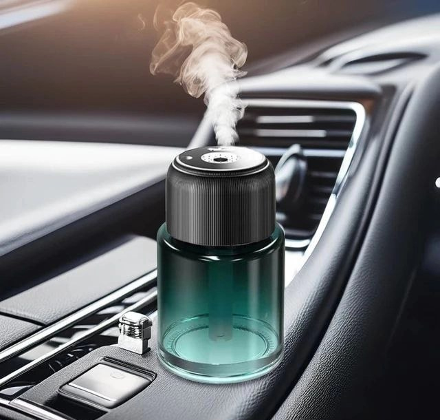 خوشبوکننده هوشمند خودرو 300 میل با نورپردازی لیزری Car Fragrance BX001